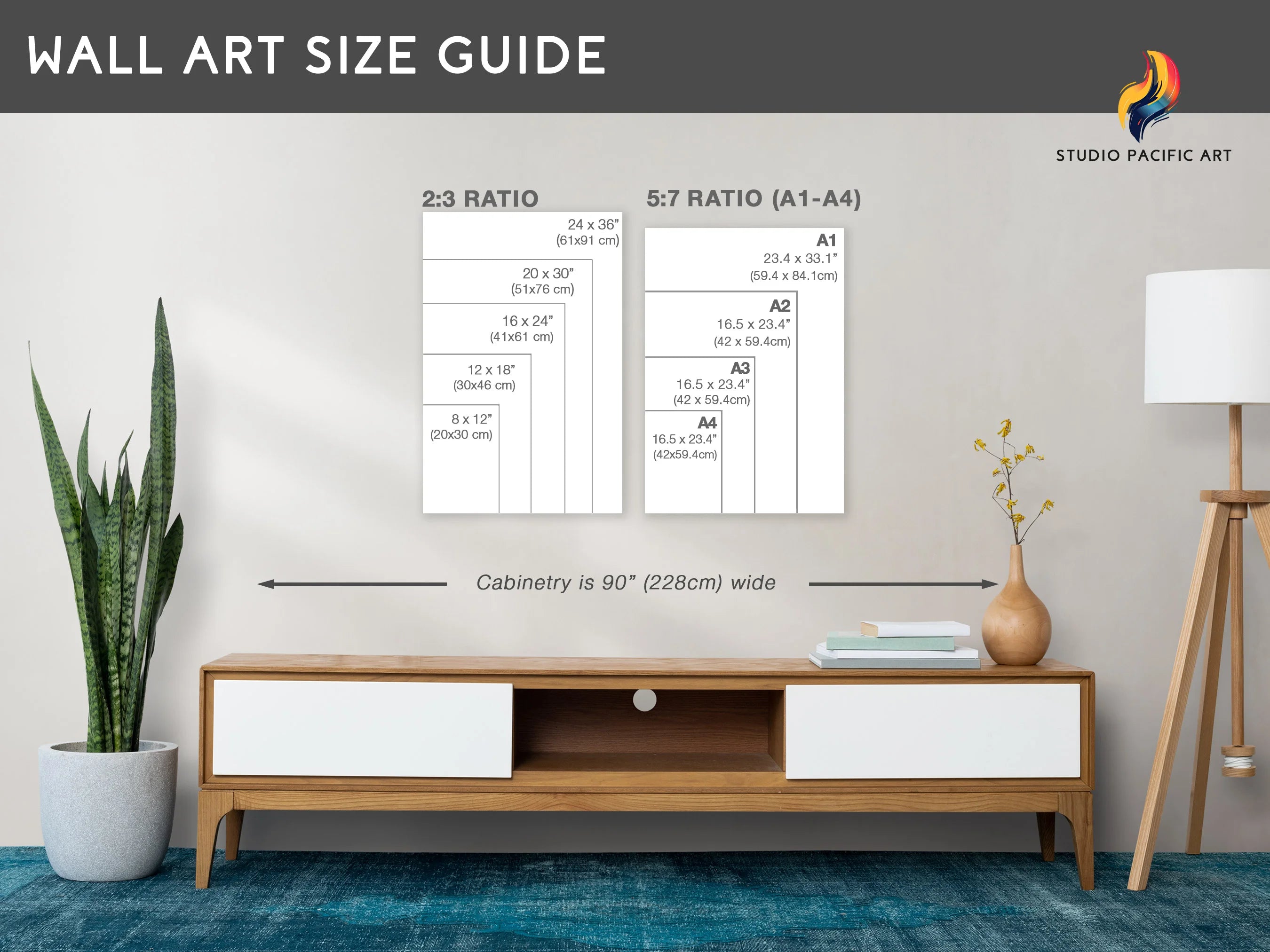 Printable Wall Art Size Guide