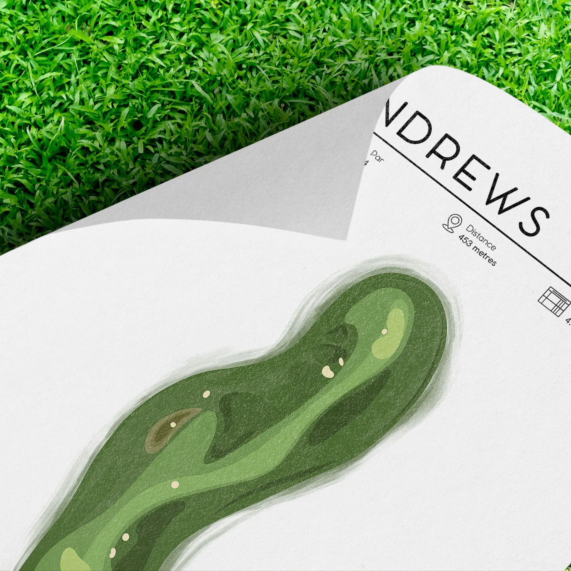 Golf Gift, St Andrews Hole 17 Golf Course Print