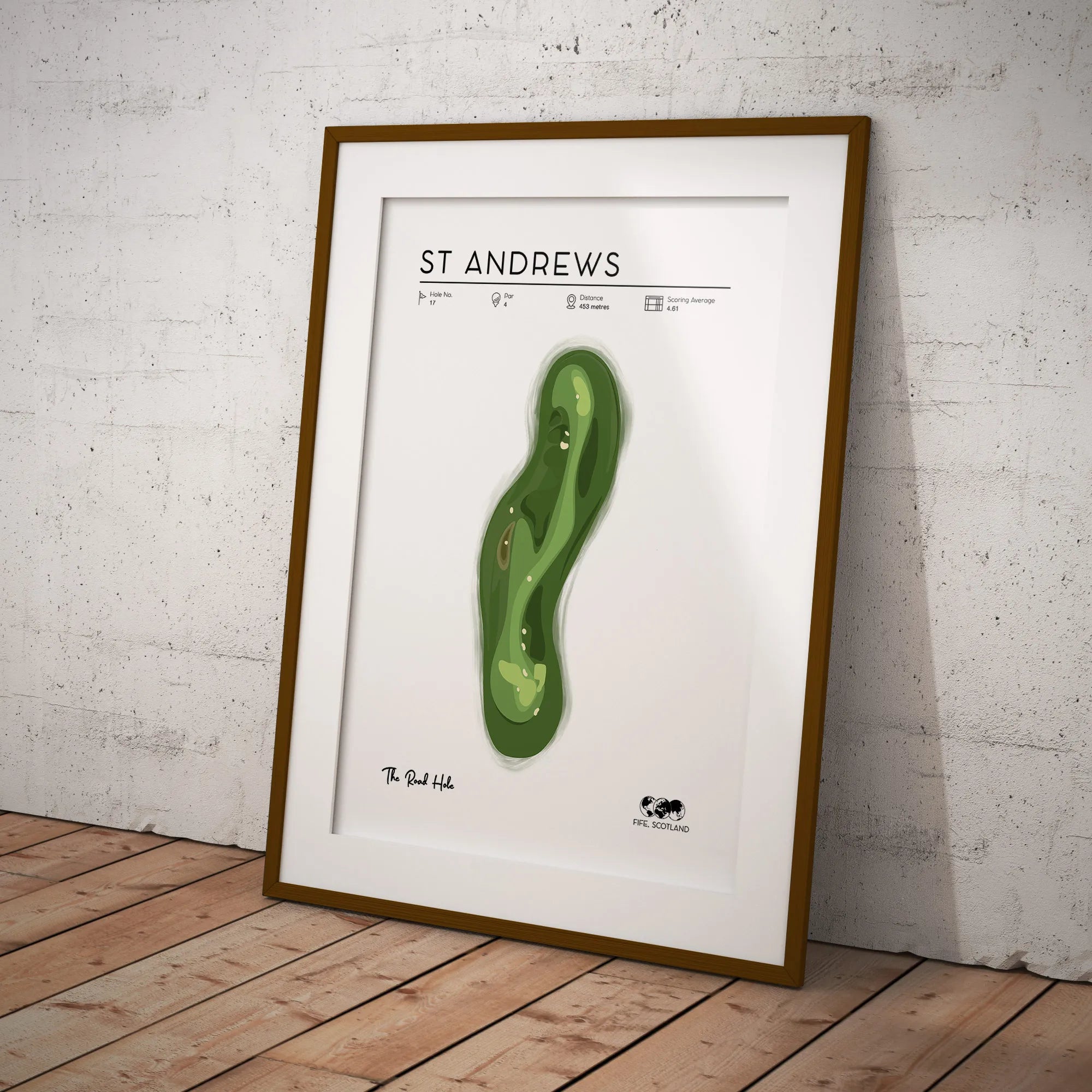 Golf Gift, St Andrews Hole 17 Golf Course Print