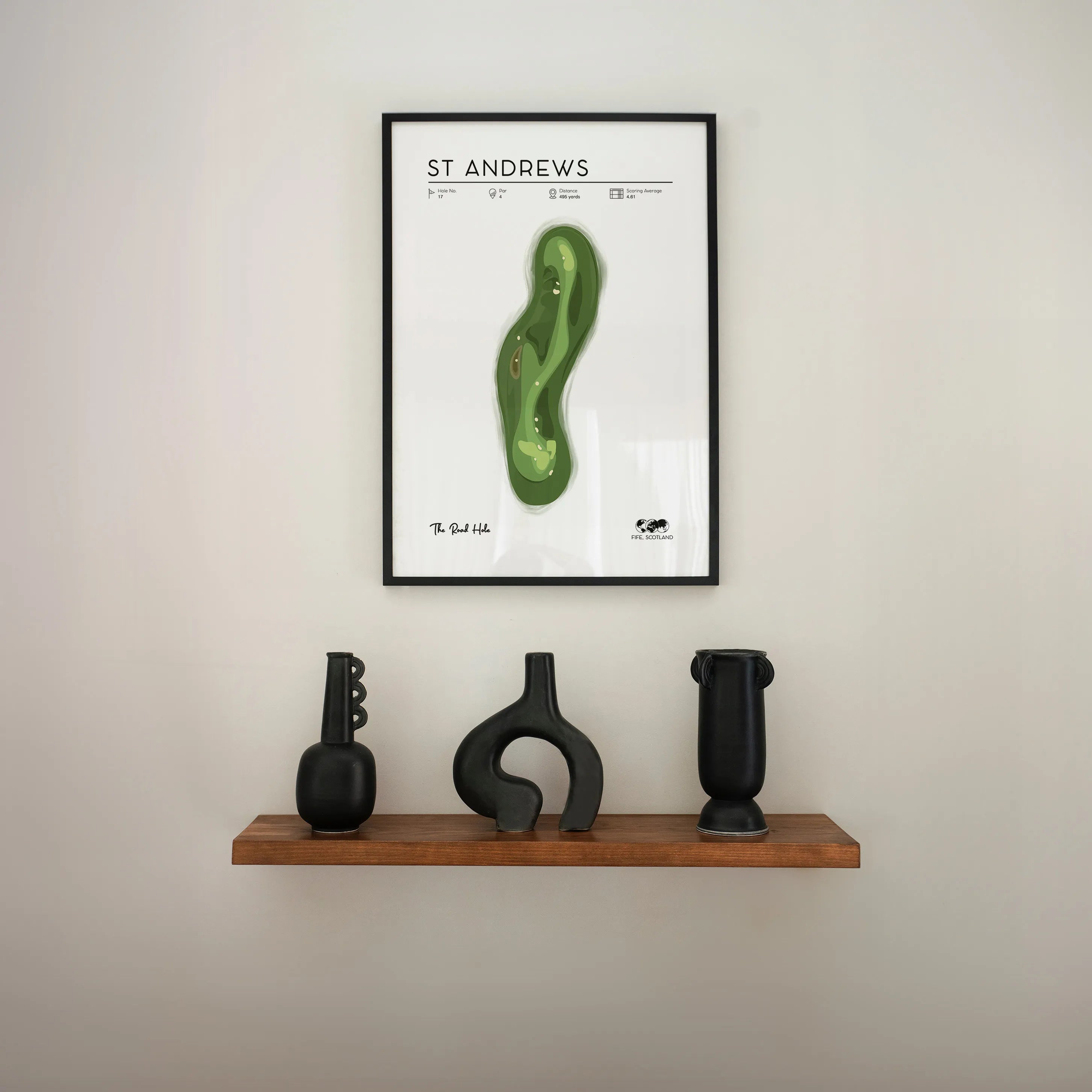 Golf Gift, St Andrews Hole 17 Golf Course Print