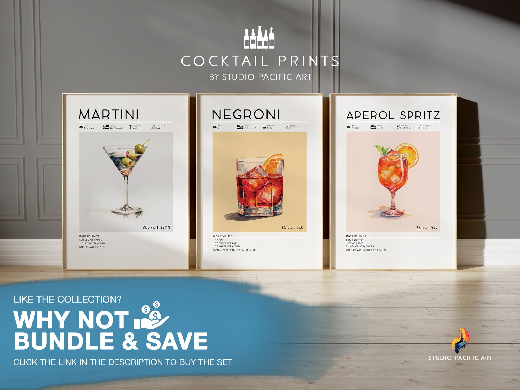 Old Fashioned Cocktail Poster