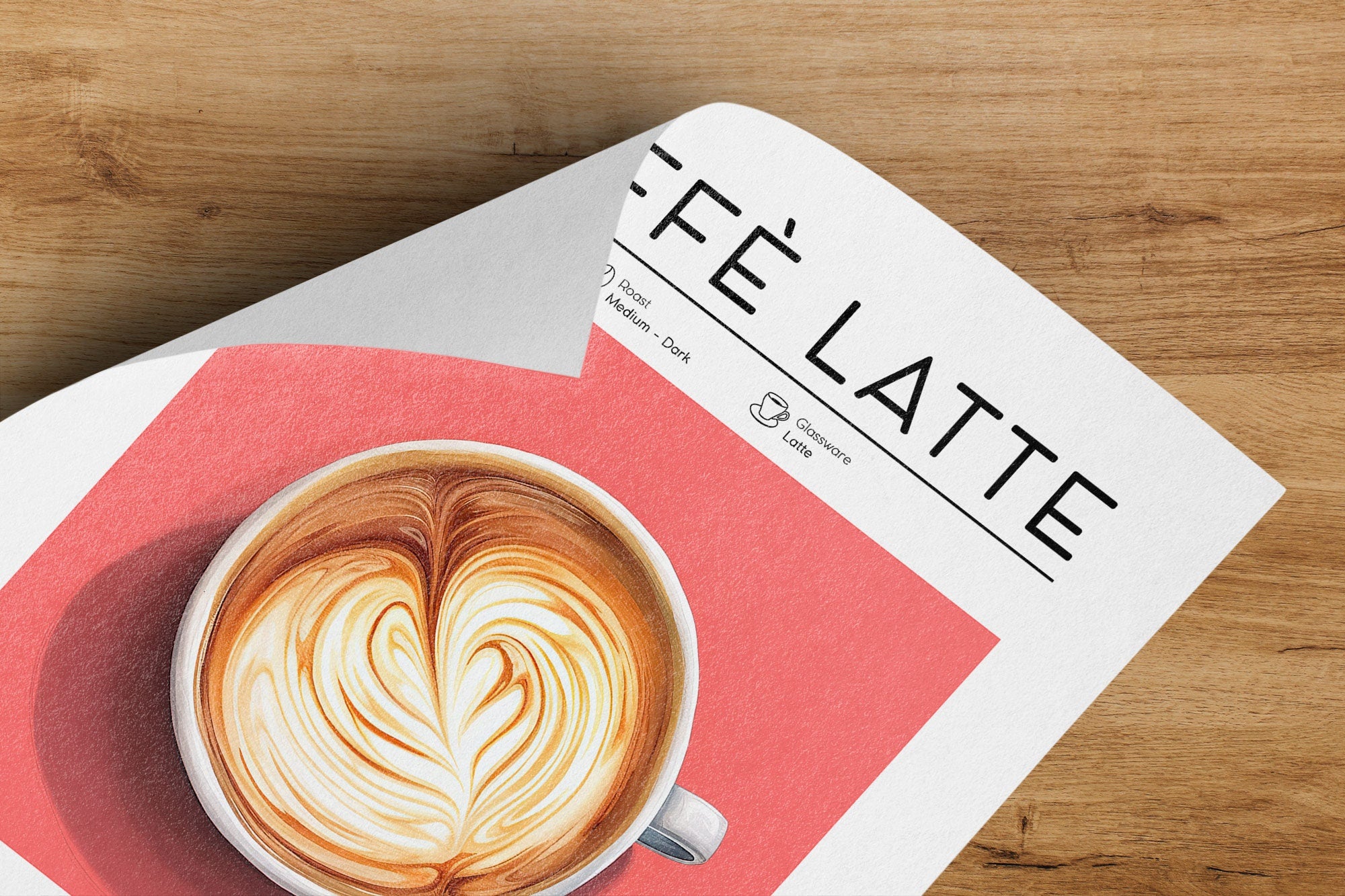 Set of 2 Retro Coffee Coffee Prints