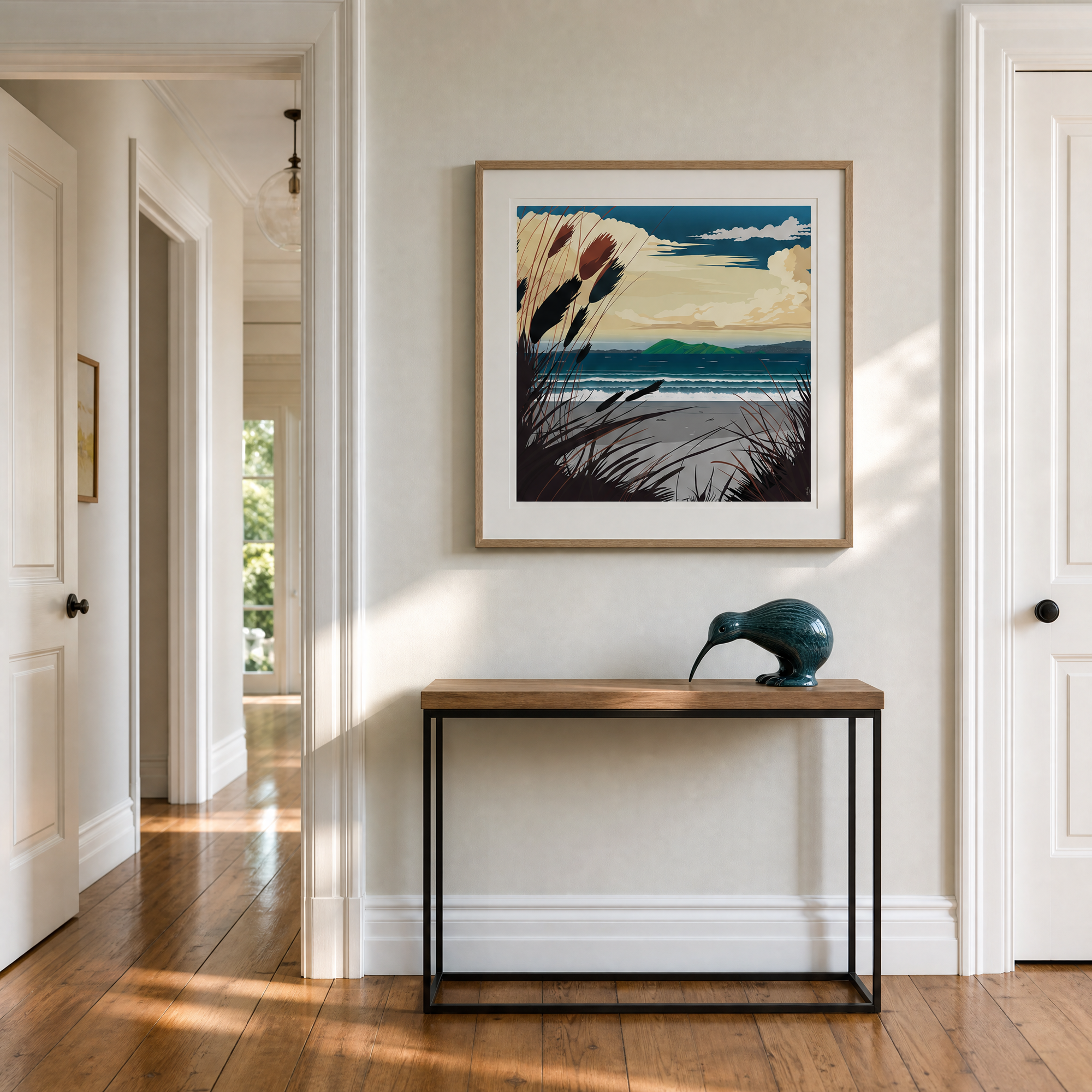 Petone Beach NZ Art Print