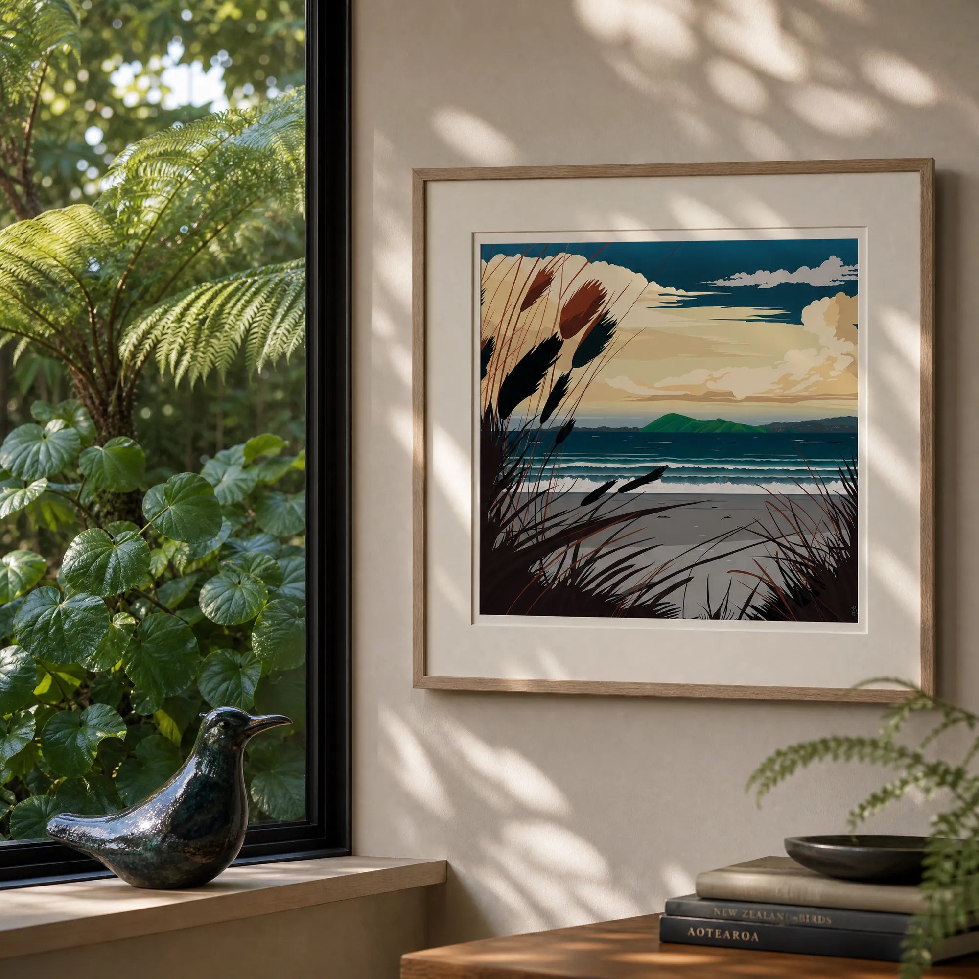 Petone Beach NZ Art Print