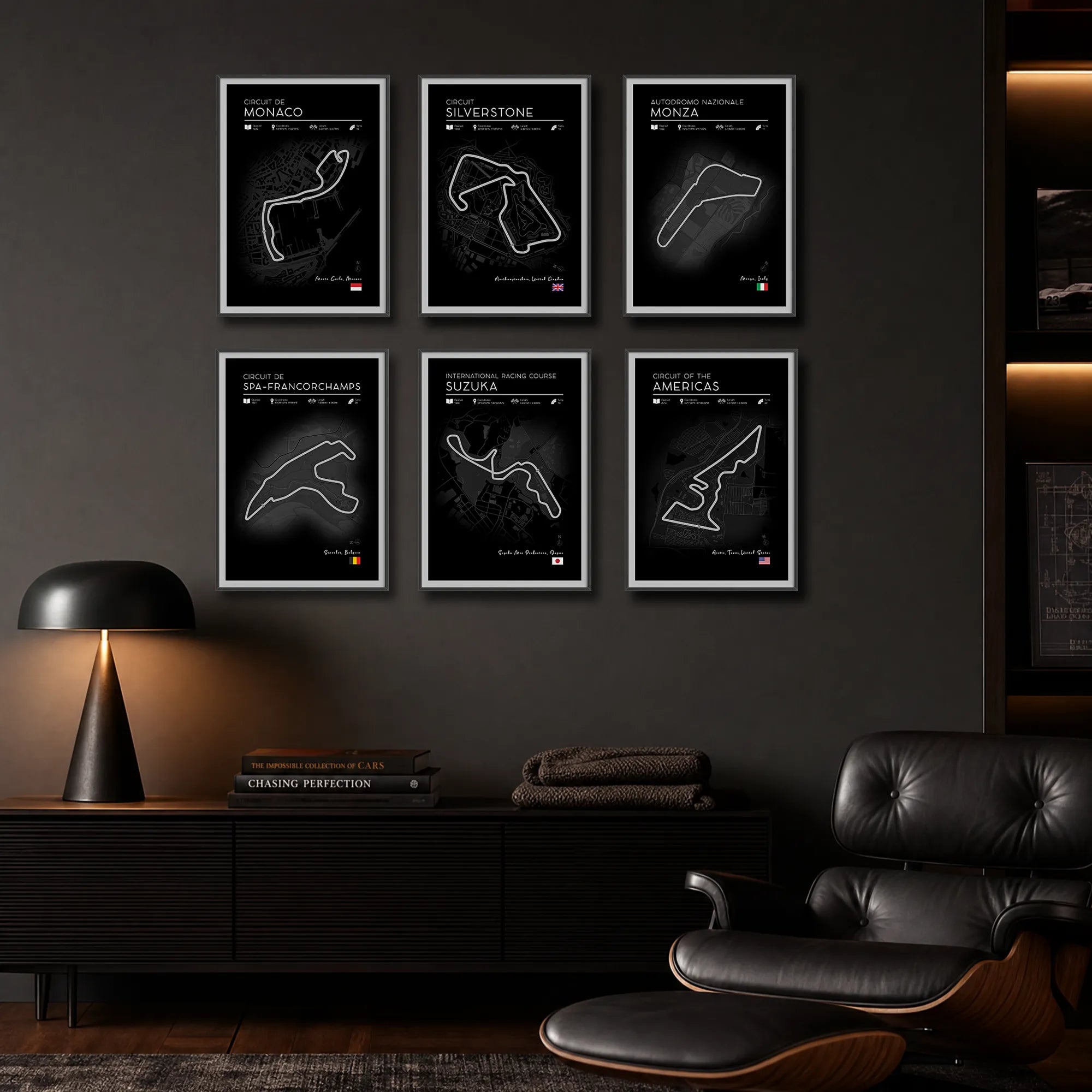 Racetrack Art, F1 Poster Bundle