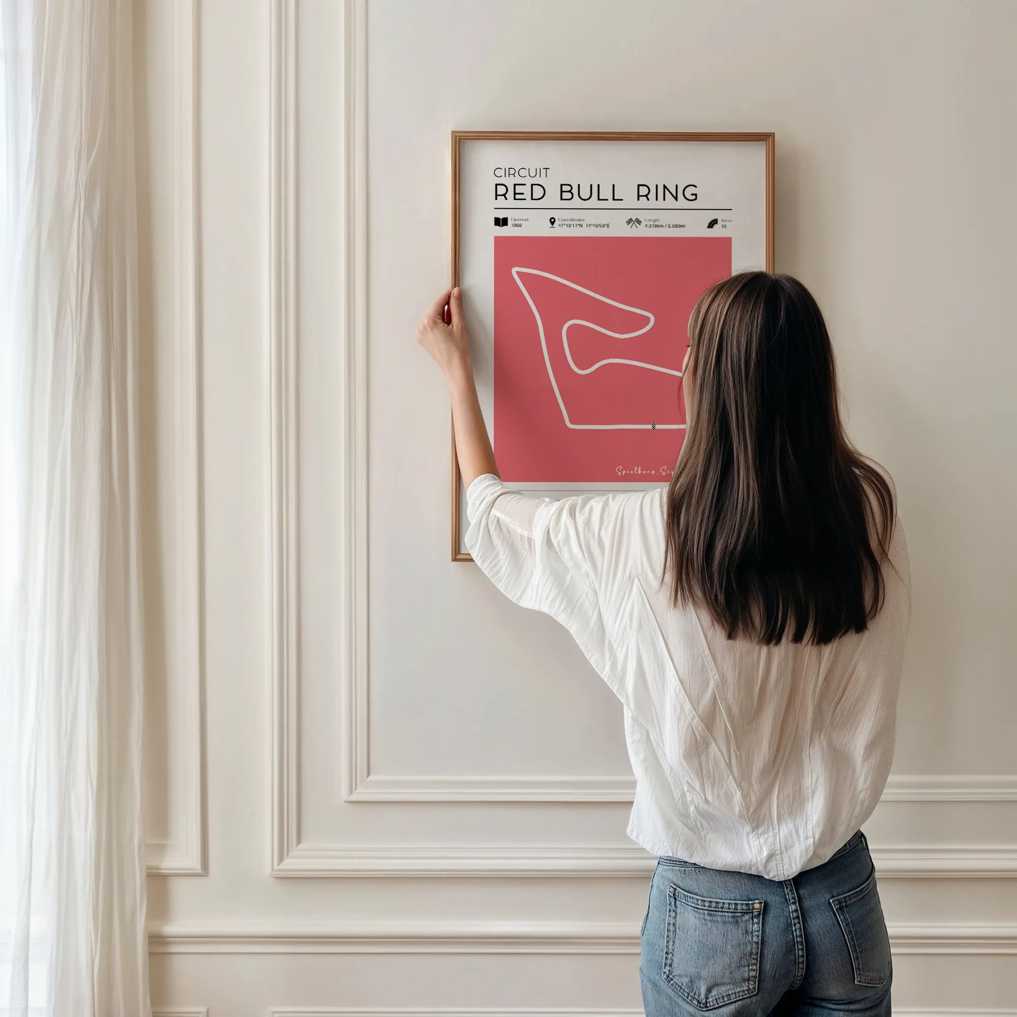 Red Bull Ring Poster – Vintage F1 Circuit Print (Austria)