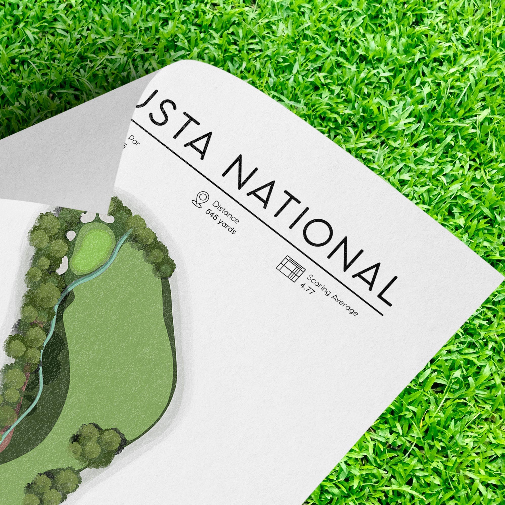 The Masters, Set of 3 Augusta National Golf Course Prints