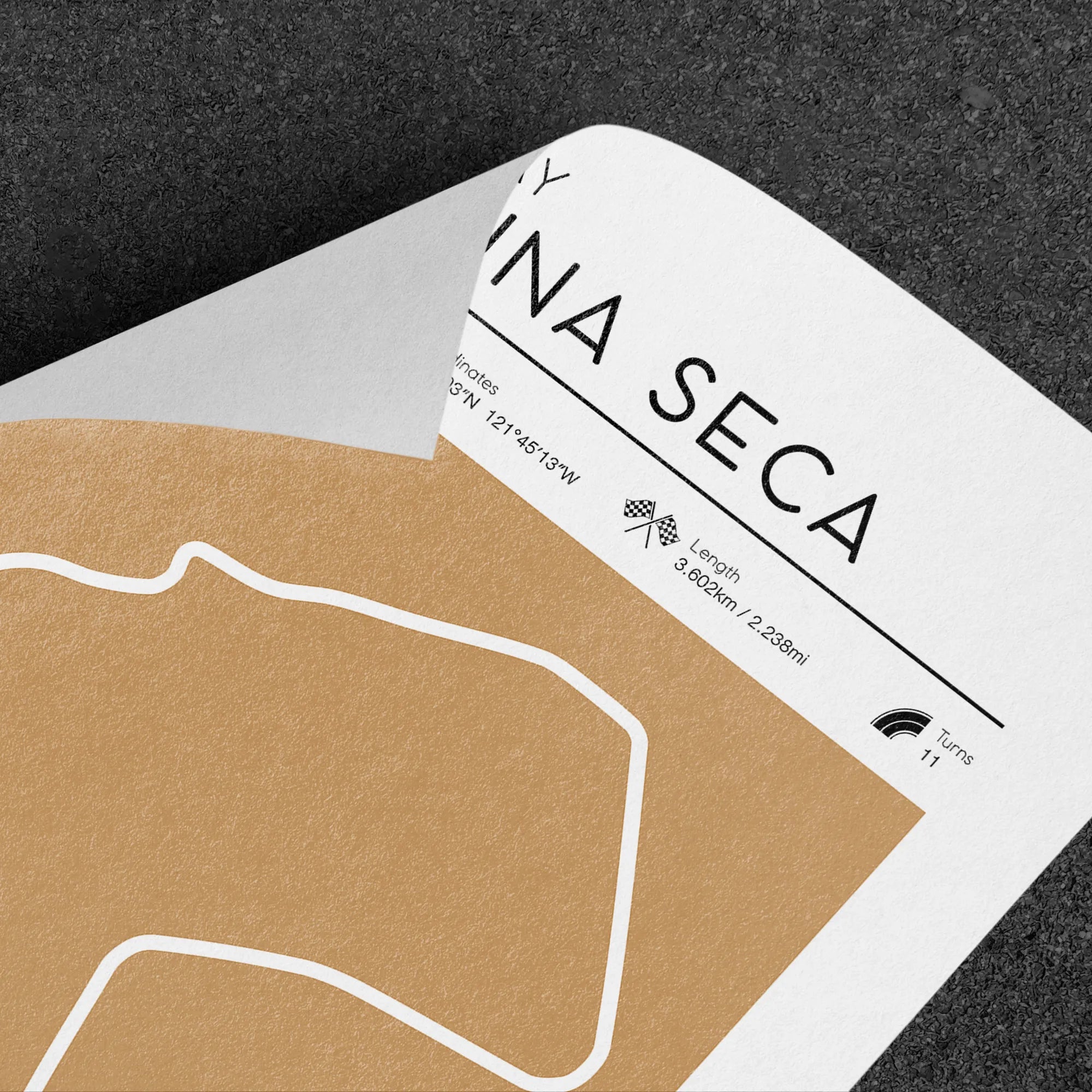 Laguna Seca, printable motorsport art download