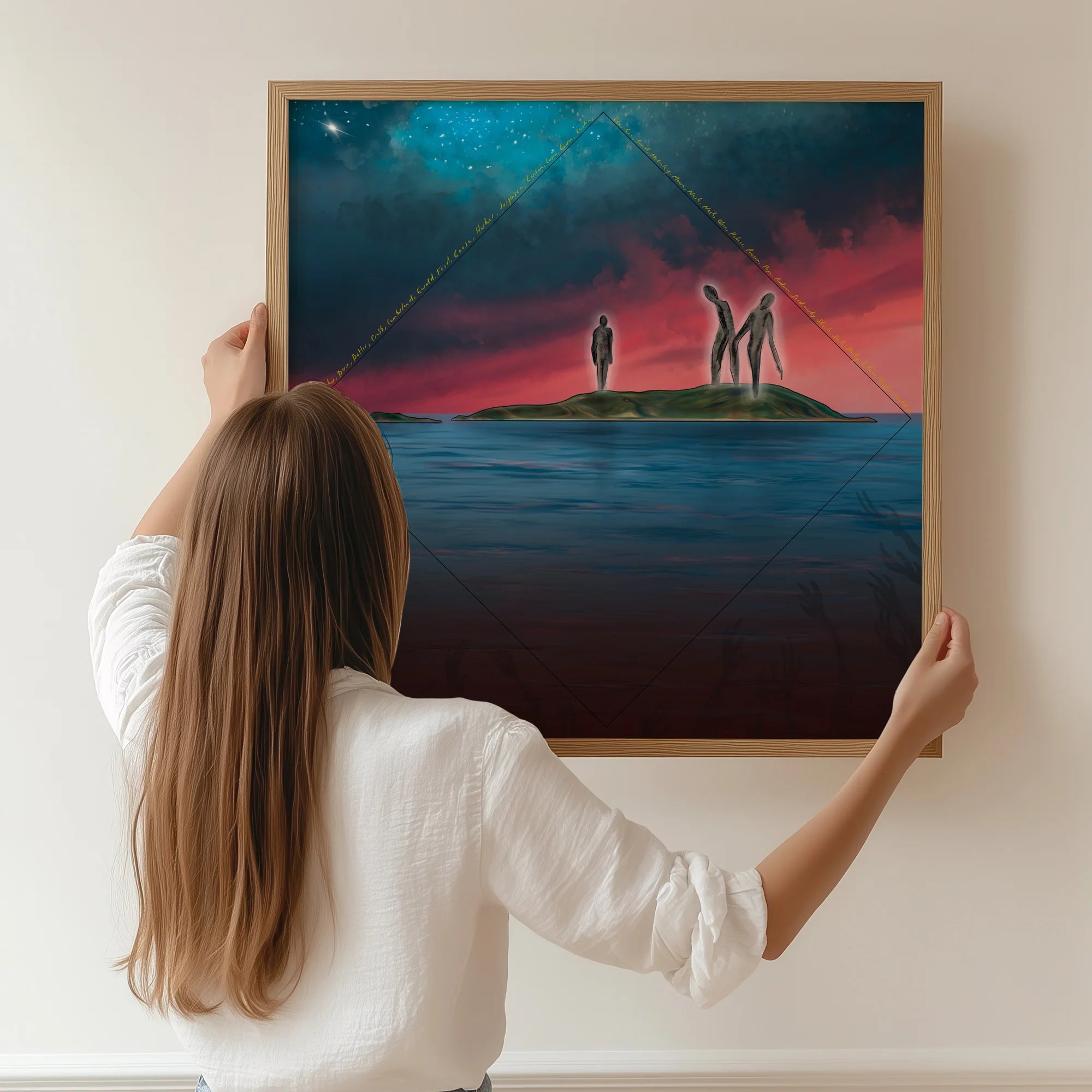 Forgotten Histories NZ art print digital artwork