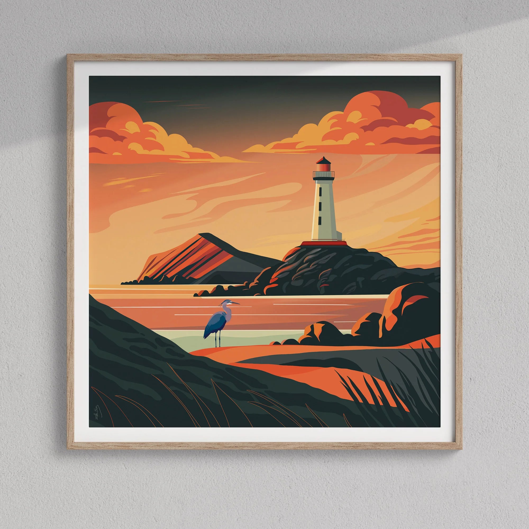 New Zealand Art, A Memory of Castlepoint