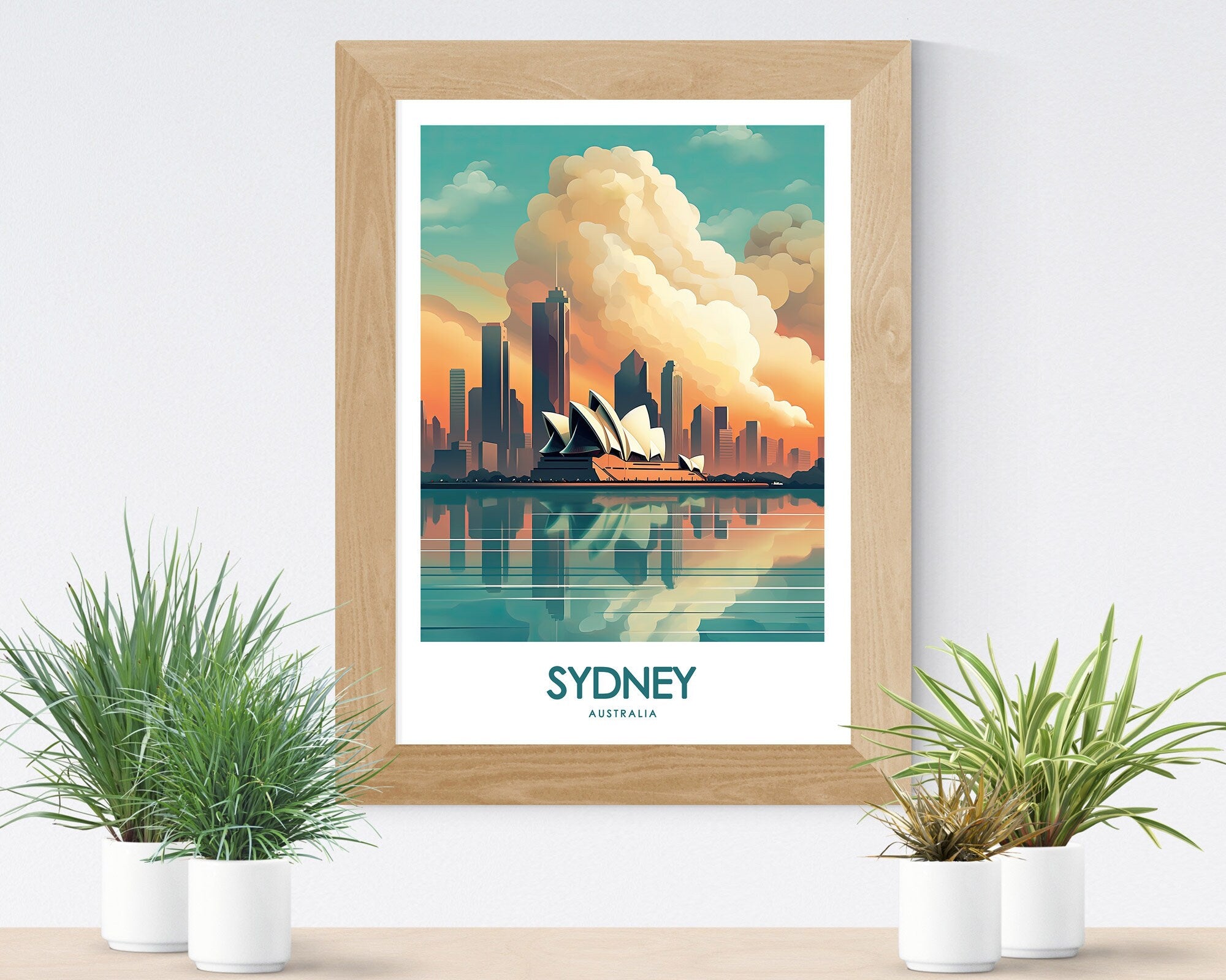 Sydney Australia Travel Poster