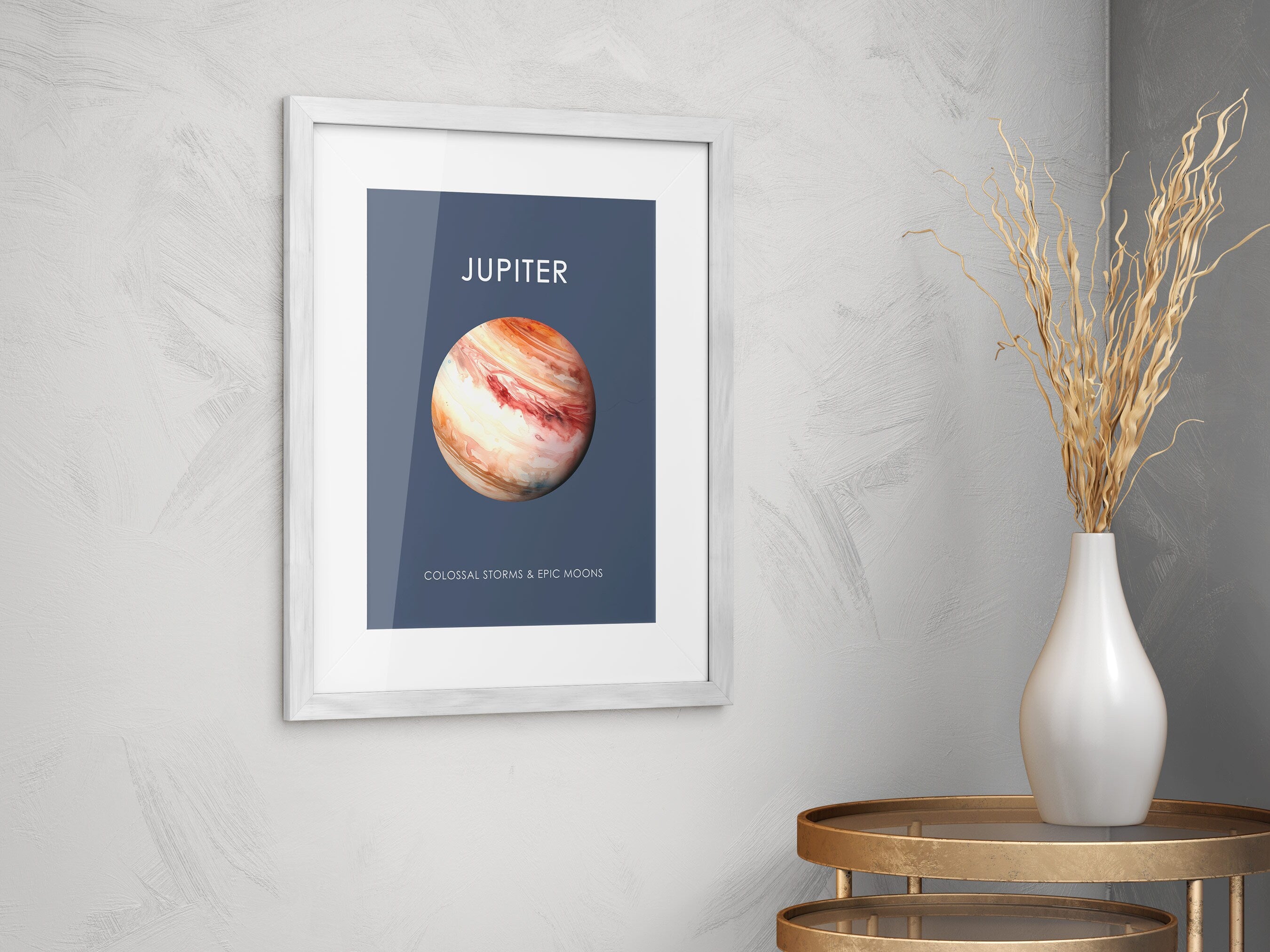 Kids Science Poster, Planet Jupiter Print