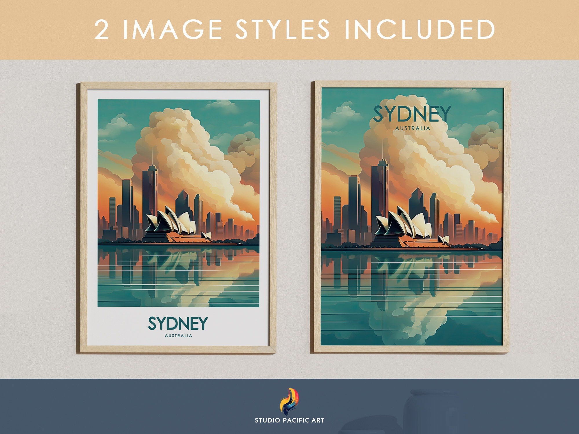 Sydney Australia Travel Poster