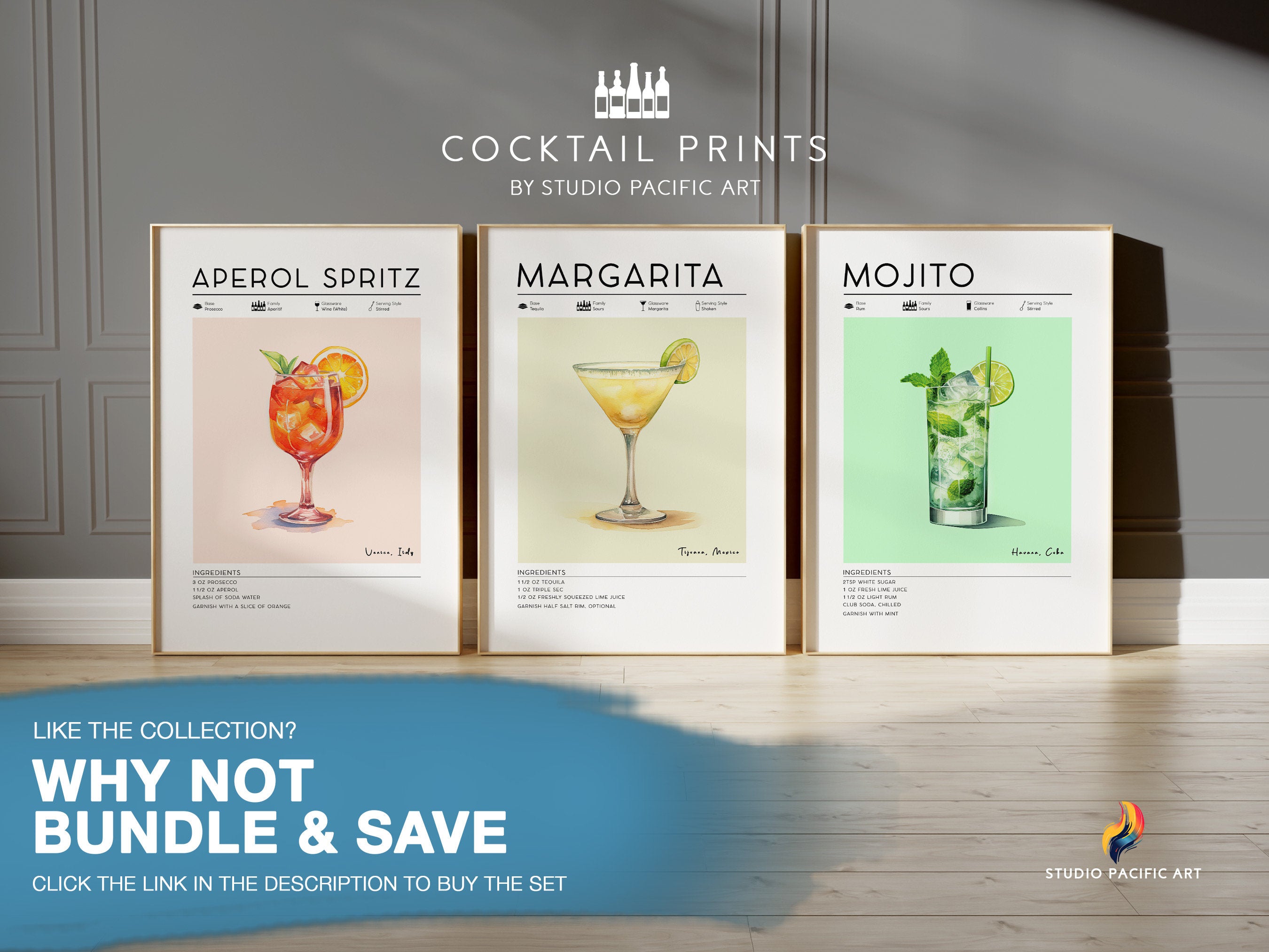 Mojito Cocktail Poster