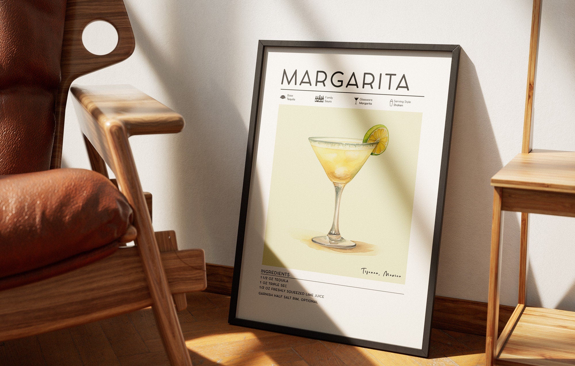 Margarita Cocktail Poster