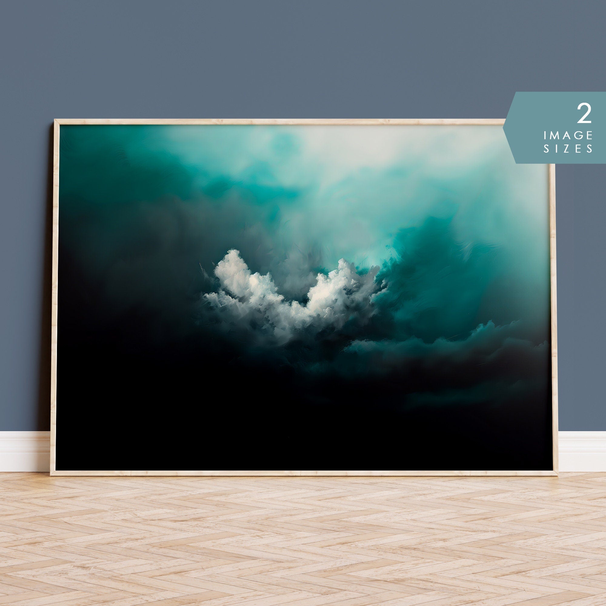 Moody Landscape Surrealism Cloud Painting